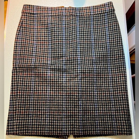 J.Crew | ladies Mercantile No. 2 Pencil wool skirt size: 12 - Picture 1 of 10